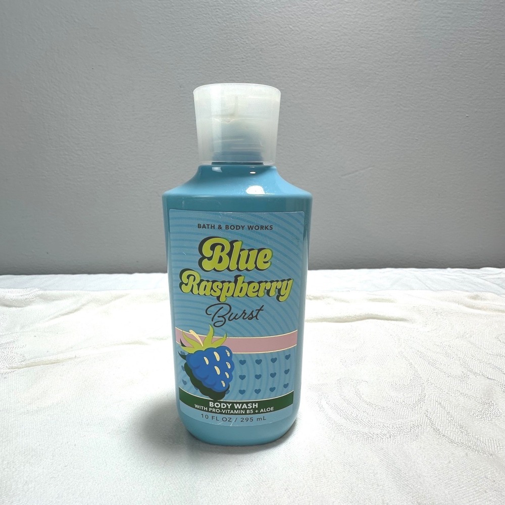 Bath & Body Works Blue Raspberry Burst Body Wash 10fl oz